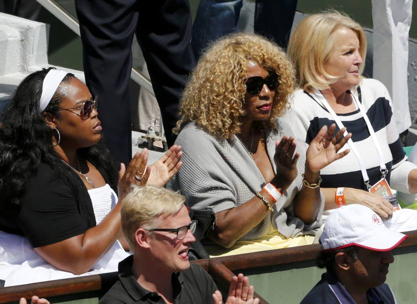 Gli applausi della mamma di Serena, Oracene Price (Action Images)